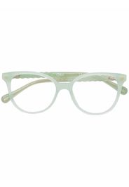 Chloé Kids Occhiali cat-eye - Verde