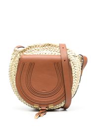 Chloé Marci Raffia crossbody bag - Toni neutri