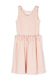 Chloé Kids knot-detail sleeveless dress - Rosa