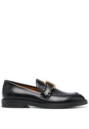 Chloé Marcie leather loafers - Nero