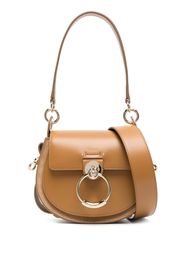 Chloé Tess ring-detail crossbody bag - Marrone