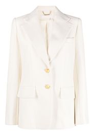 Chloé embossed-buttons single-breasted blazer - Toni neutri