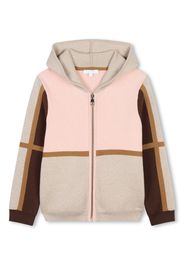 Chloé Kids Cardigan con design color-block - Toni neutri