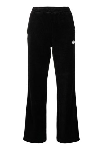 CHOCOOLATE logo-patch track pants - Nero