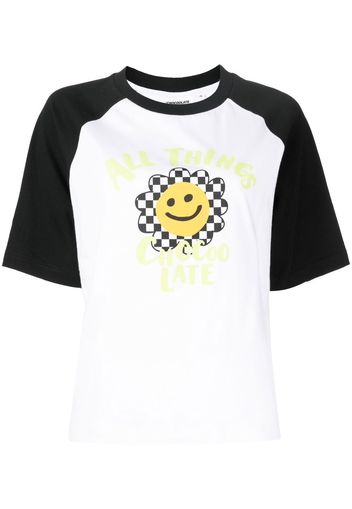 CHOCOOLATE T-shirt con stampa - Bianco