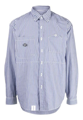 CHOCOOLATE Camicia a righe - Blu