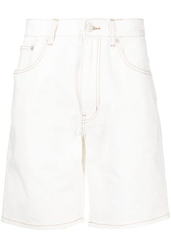 CHOCOOLATE Shorts denim dritti - Bianco