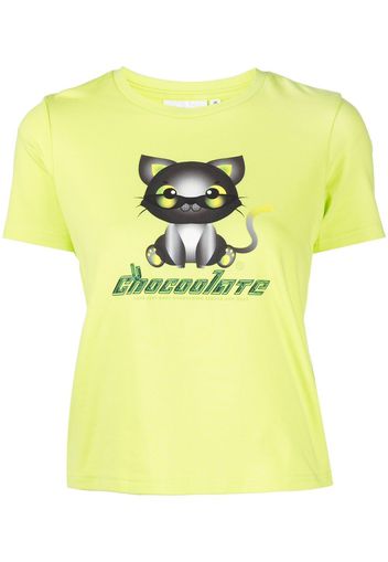 CHOCOOLATE T-shirt con stampa - Verde
