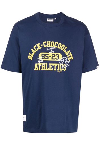 CHOCOOLATE T-shirt Athletics - Blu