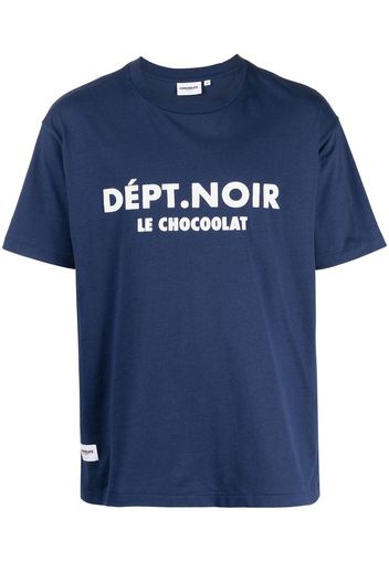 CHOCOOLATE T-shirt con stampa - Blu