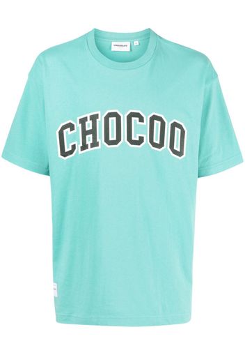 CHOCOOLATE T-shirt con stampa - Blu