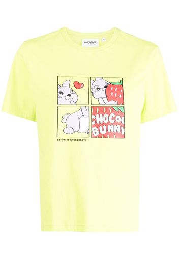 CHOCOOLATE T-shirt con stampa - Verde