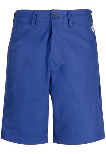 CHOCOOLATE logo-patch bermuda shorts - Blu