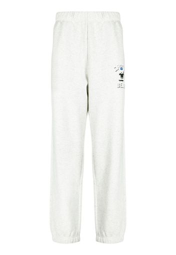 CHOCOOLATE Pantaloni sportivi con stampa - Grigio