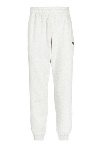 CHOCOOLATE logo-patch track pants - Grigio