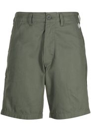 CHOCOOLATE logo-patch bermuda shorts - Verde