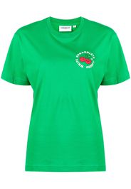 CHOCOOLATE logo-print cotton T-shirt - Verde