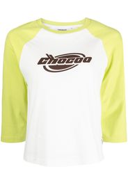CHOCOOLATE T-shirt con design color-block - Bianco