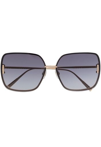 Chopard Eyewear square-frame tinted sunglasses - Nero