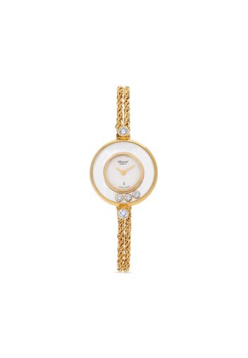 Chopard Pre-Owned 1990s pre-owned Happy Diamond 21mm - White