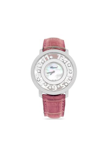 Chopard Pre-Owned pre-owned Happy Diamond 36mm - MOTHER OF PEARL