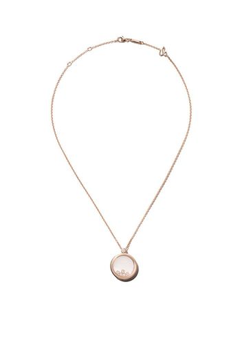 Collana ‘Happy Diamonds Icons’ in oro rosa 18kt con pendente