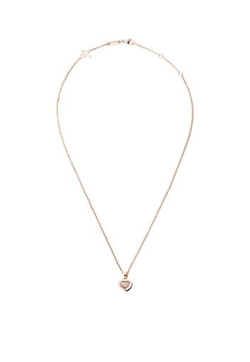 Collana ‘Happy Diamonds Icons’ in oro rosa 18kt con pendente