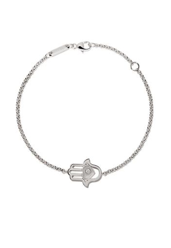 Bracciale Good Luck Charms in oro bianco 18kt e diamanti