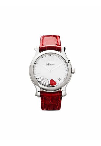 Chopard Orologio Happy Hearts 36mm - Bianco