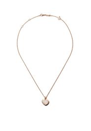 Collana con pendente ‘Happy Diamonds Icons’ in oro rosa 18kt e diamanti