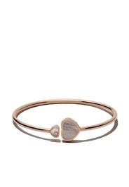 Bracciale rigido Happy Dreams in oro rosa 18kt, madre perla rosa e diamante