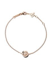 Bracciale ‘Happy Diamonds Icons’ in oro rosa 18kt con pendente