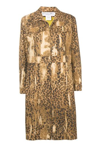 Cappotto leopardato