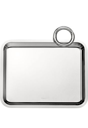 Christofle Vassoio con manico da 20x16cm placcato argento