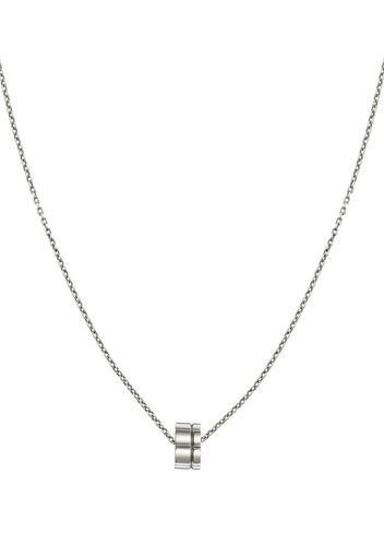 Christofle Collana con pendente Graphik in argento sterling