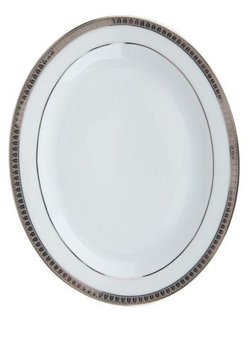 Christofle Malmaison Platine condiment dish - Bianco