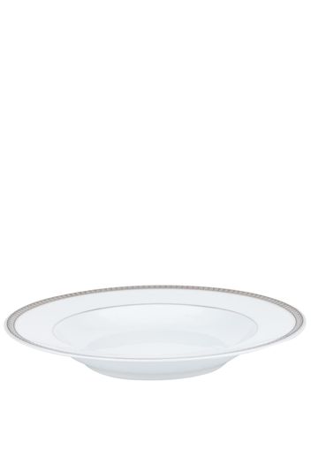 Christofle Malmaison Platine soup plate - Bianco