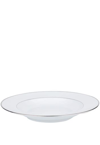 Christofle Albi rimmed soup plaqte - Argento