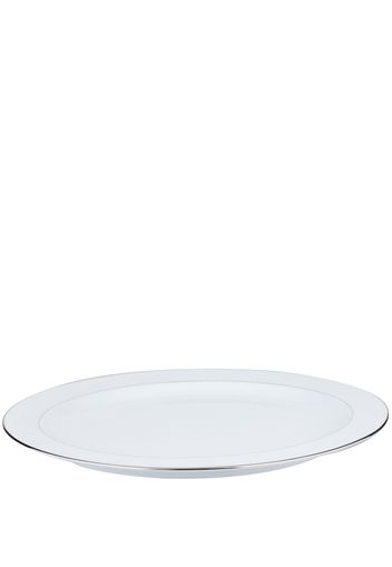 Christofle Albi oval plate - Bianco