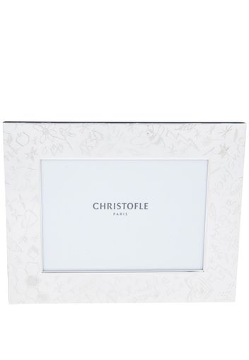 Christofle Graffiti silver photo frame