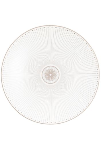 Christofle Malmaison porcelain dessert plate - Bianco