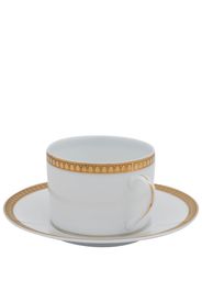 Christofle Malmaison cup and saucer - Bianco