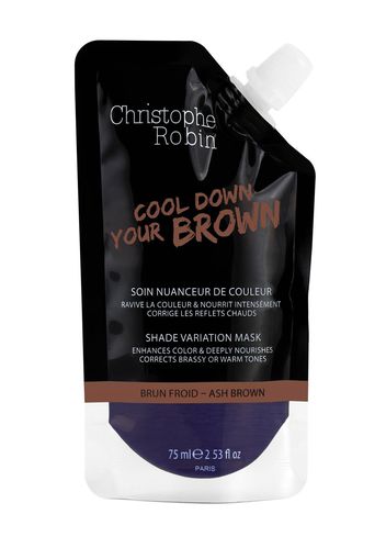 Christophe Robin Maschera colorata in bustina per capelli Shade Variation - Ash Brown - Viola
