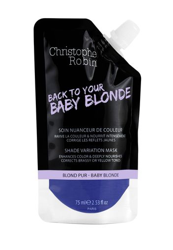 Christophe Robin Maschera colorata per capelli in bustina Shade Variation - Baby Blonde - Viola