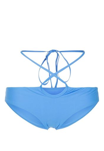 Christopher Esber Slip bikini a portafoglio - Blu