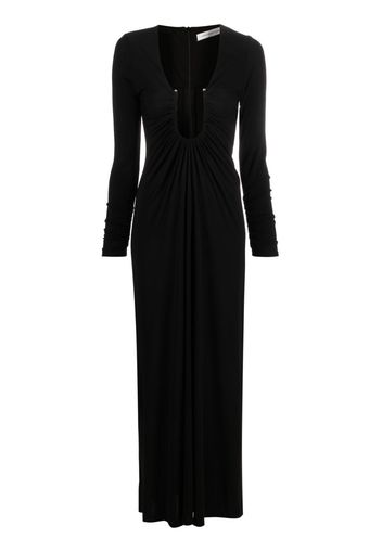 Christopher Esber Arced Palm maxi dress - Nero