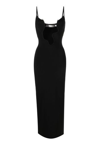 Christopher Esber Salacia plunge maxi dress - Nero