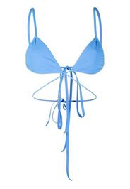 Christopher Esber Top bikini a portafoglio - Blu