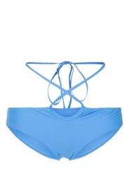 Christopher Esber Slip bikini a portafoglio - Blu