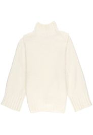 Christopher Esber Escapee layered high-neck jumper - Toni neutri